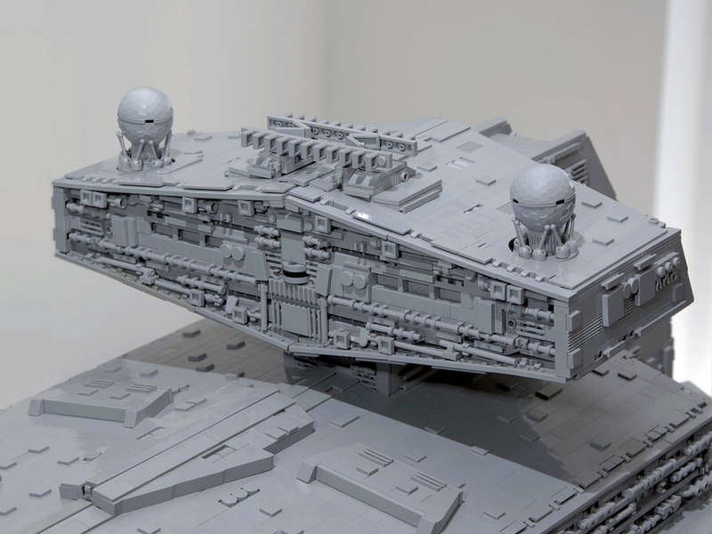 Illustration for article titled The biggest, most accurate Lego Imperial Star Destroyer ever built